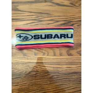 Subaru Multicolor Symmetrical AWD Ear Warmer Ski Headband OS